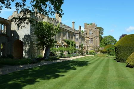 Lawns and castle at Sudeley