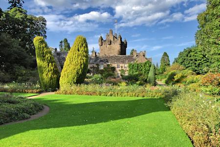 The castle and gardens at Cawdor