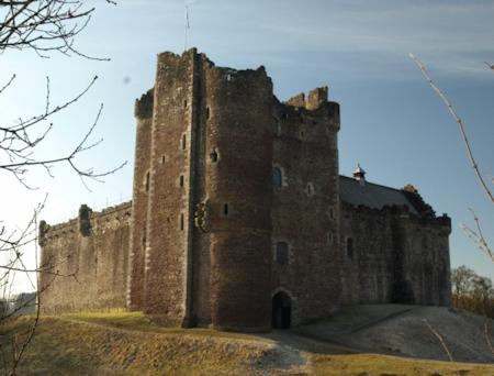 Gatehouse Tower and entrance at Doune Castle